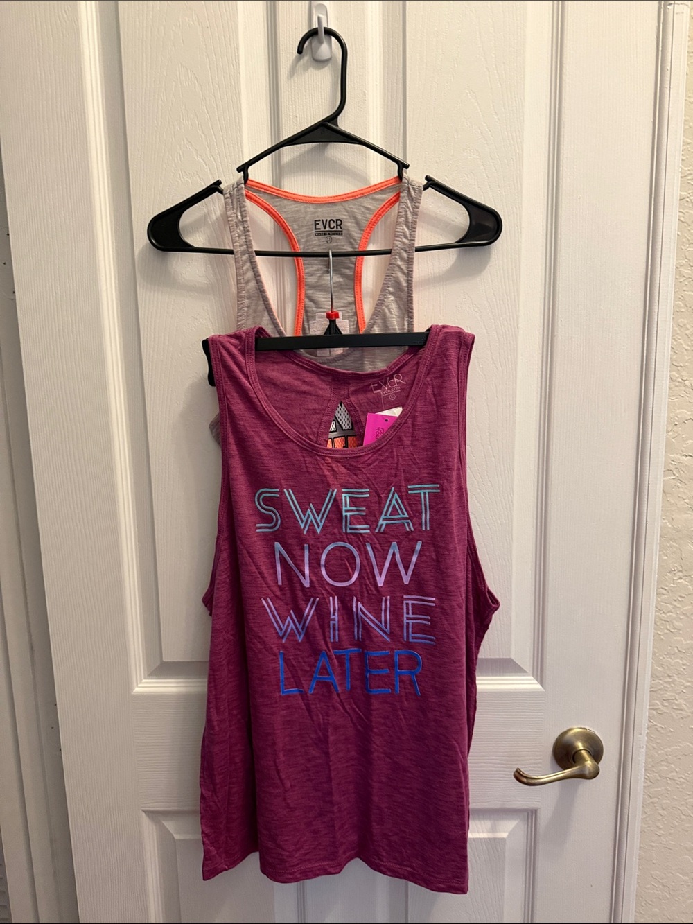 EVCR Women’s Workout Tanks- 'set of 2